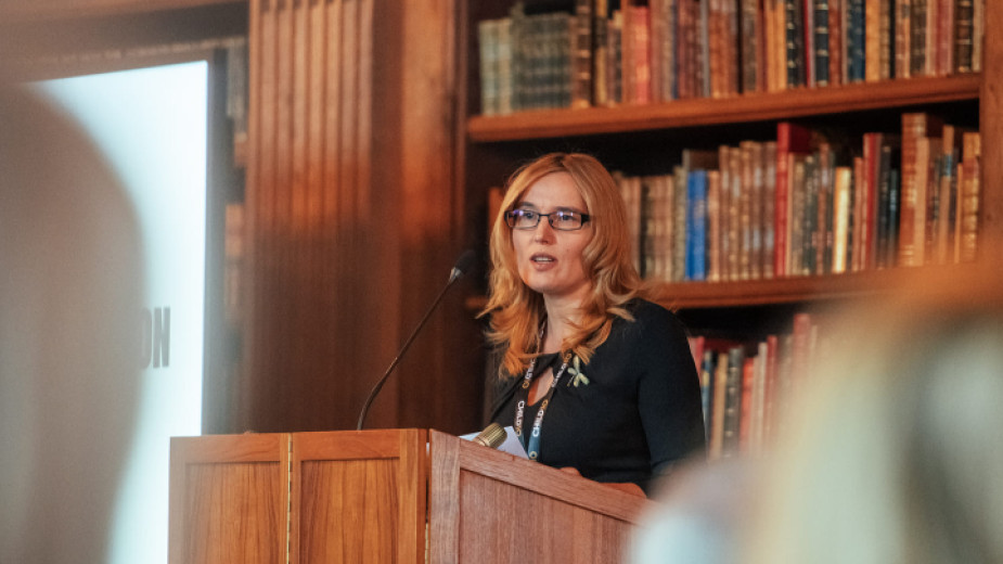 The lawyer Milena Kadieva with the prestigious "Woman of Europe" award in the "Woman of Action" category for 2019